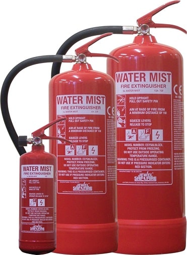watermist fire extinguisher
