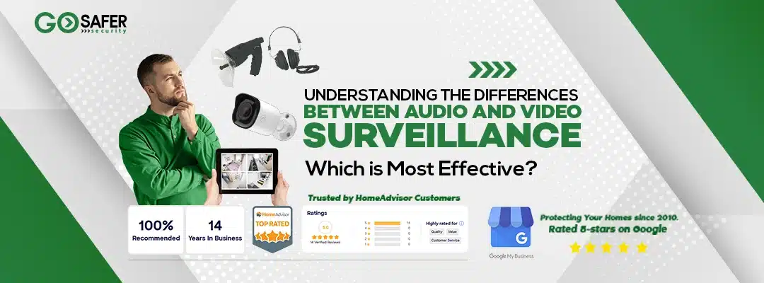 Understanding the Differences Between Audio and Video Surveillance: Which is Most Effective?