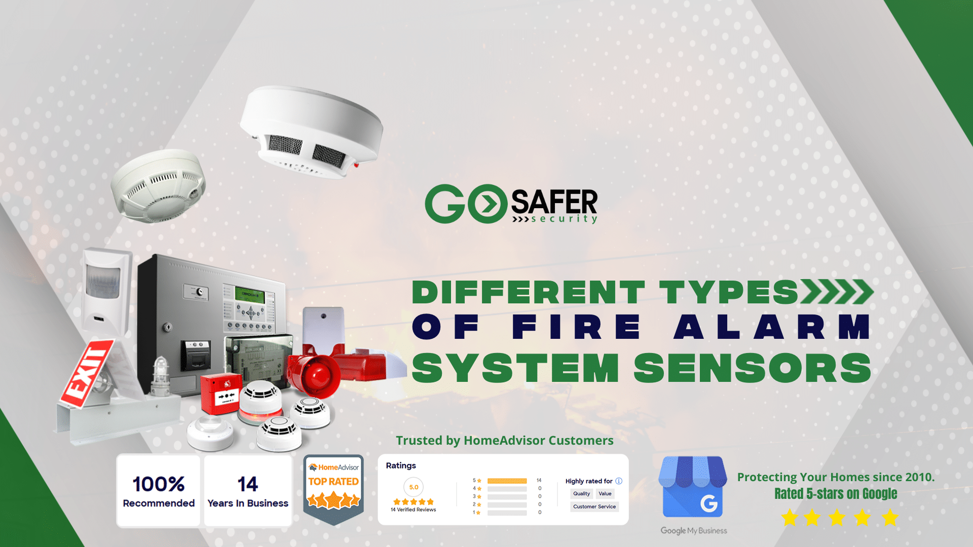 The Different Types Of Fire Alarm System Sensors Gosafer 